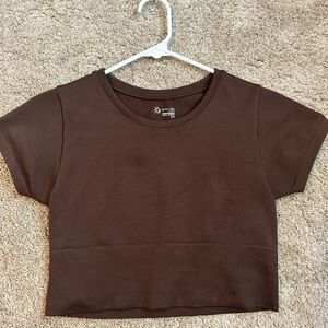 Offline by Aerie Sidewalk Seamless Cropped Tee